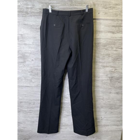 ASOS Design Pants Womens 6 Black Straight Leg Stretch Office Work Dress EU 38 - Picture 7 of 10